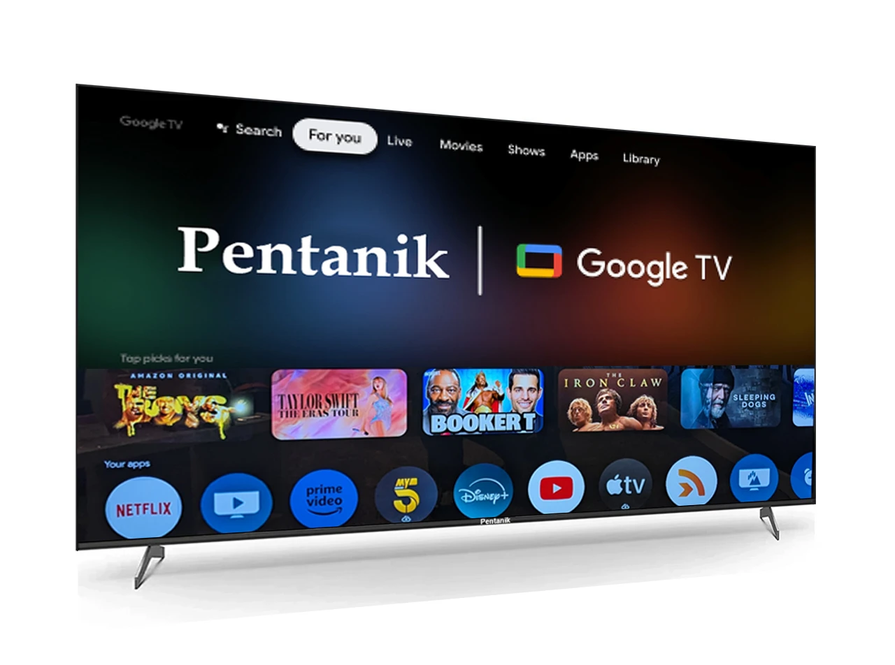 Pentanik Google TV 100 Inch 4K FL VC view 2